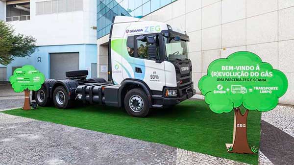 Scania vai começar a produzir caminhões movidos a biometano