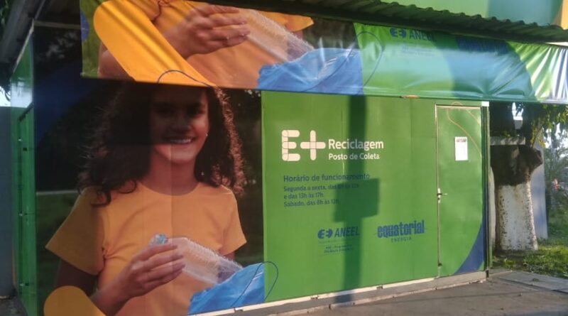 Equatorial Maranhão inaugura posto de coleta de resíduos em São Luís