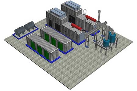 Projeto de cogeração de biogás da Sotreq leva energia, vapor e água quente à indústria