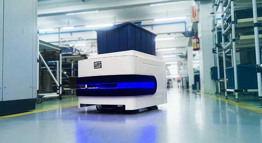 manutencao.net-WEG lança robô móvel autônomo para otimizar operações de manufatura e intralogística na indústria