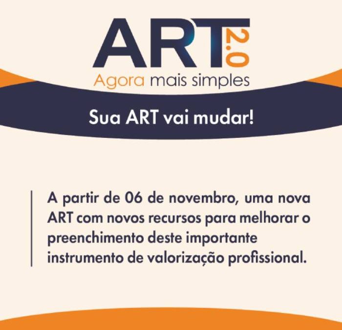 Crea-RJ vai lançar ART 2.0 para facilitar preenchimento pelos profissionais