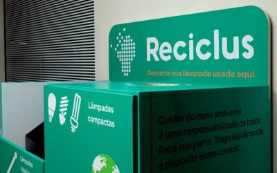 Solicitação gratuita de coletor para reciclagem de lâmpadas