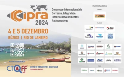 CCIPRA – Congresso Internacional de Corrosão, Integridade, Pintura e Proteção Anticorrosiva | 4 E 5 DE DEZEMBRO DE 2024