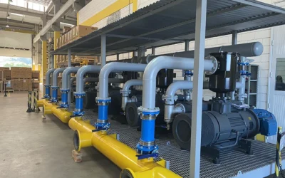 Solução de vácuo da Busch do Brasil potencializa a produção e compressão de biogás para energia renovável