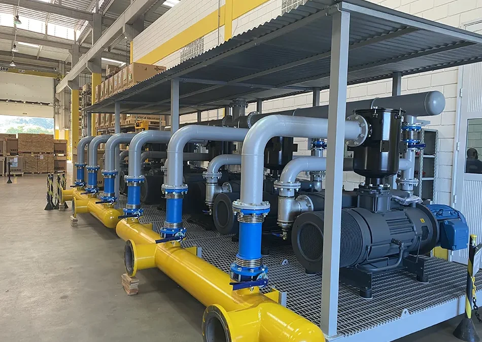 Solução de vácuo da Busch do Brasil potencializa a produção e compressão de biogás para energia renovável