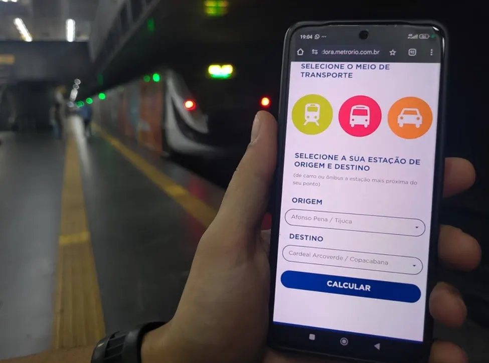 MetrôRio lança calculadora de emissão de gases de efeito estufa na Semana da Mobilidade MetrôRio lança calculadora de emissão de gases de efeito estufa na Semana da Mobilidade