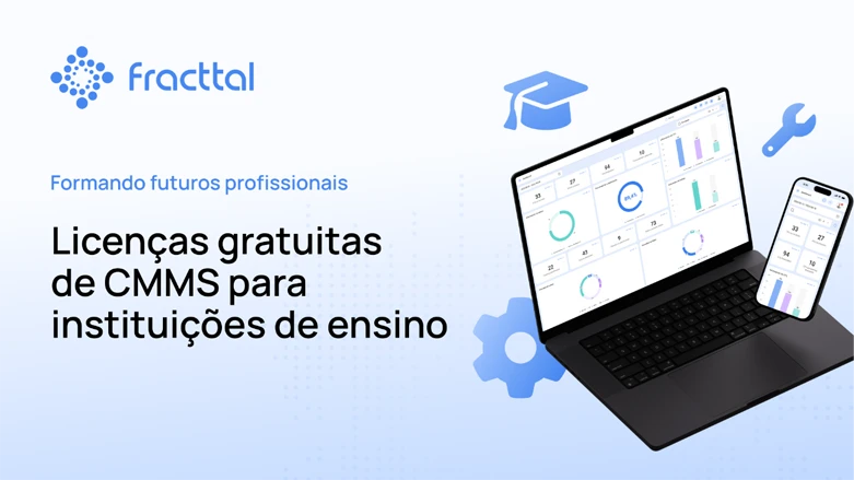 Fracttal oferece 10 mil licenças gratuitas de software de manutenção para centros de ensino