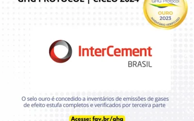 InterCement Brasil reafirma compromisso ambiental com Selo Ouro do GHG Protocol