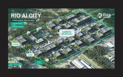 Elea anuncia a Rio AI City, projeto com capacidade de até 3,2GW em energia verde para impulsionar a Inteligência Artificial no mundo
