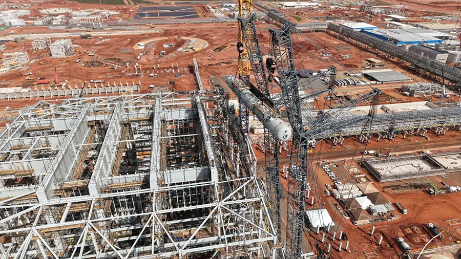 Arauco instala equipamento de 300 toneladas na maior caldeira de recuperação do mundo