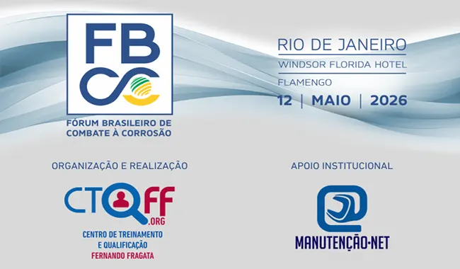 1º Fórum Brasileiro de Combate à Corrosão (FBCC) 650x380